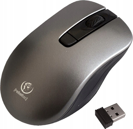 Mysz bezprzewodowa Rebeltec STAR silver 800/1000