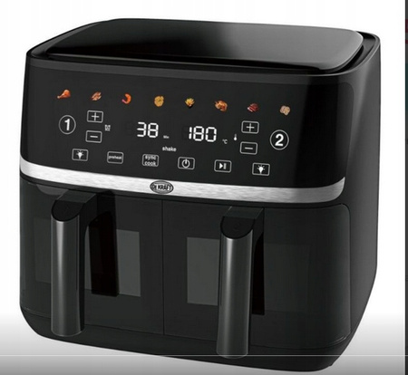 DEKRAFT Frytkownica Beztłuszczowa 10,2L 2 Komory XXL Air Fryer AF6001-MAX