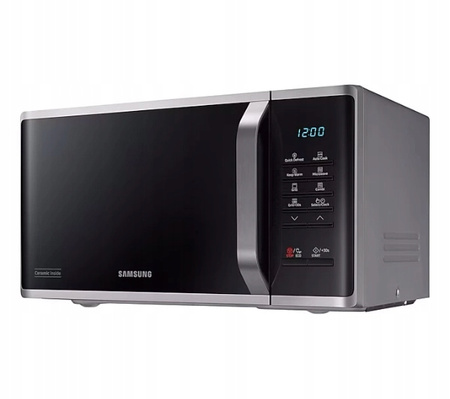 SAMSUNG Kuchenka mikrofalowa z grillem MG23K3523AS