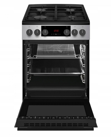 Kuchnia gazowo-elektryczna Amica 523GEH3.33ZpTsDFA(XsxV) PIZZA