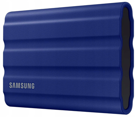 SAMSUNG Dysk SSD T7 Shield 2TB USB 3.2, niebieski