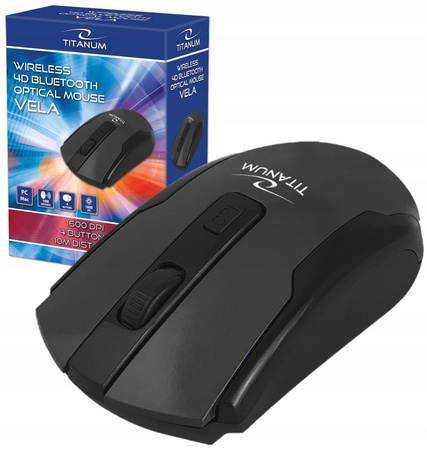 Mysz bezprzewodowa Bluetooth 4D opt. Vela