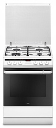 AMICA 618GEH3.33HZpTaNW Kuchnia gazowo-elektryczna 60CM