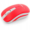 MYSZ BEZPRZEWODOWA 2.4GHz URANUS CZERWONO/BIAŁA