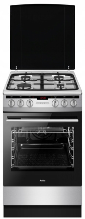 AMICA Kuchnia gazowo-elektryczna 57GE3.33HZpTaDA(Xx) PIZZA