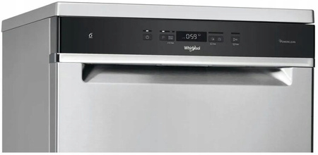 Zmywarka wolnostojąca 60 WHIRLPOOL WFC3C26PFX NaturalDry 6zmysł PowerClean Multizone