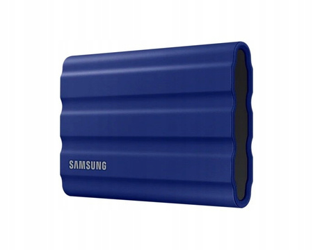 SAMSUNG Dysk SSD T7 Shield 2TB USB 3.2, niebieski