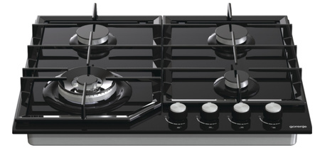 Płyta gazowa Gorenje GTW641KB szklana żeliwo WOK