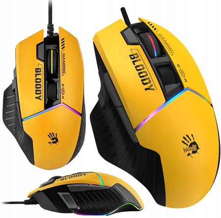 A4 TECH Mysz Bloody W95 Max USB Sports Lime