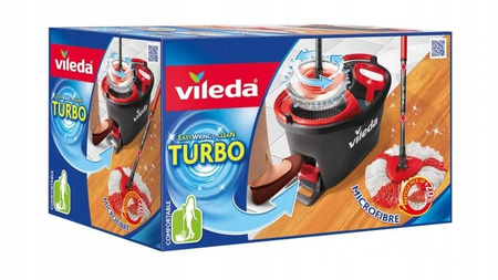 VILEDA Mop obrotowy Turbo 3w1 Microfibre