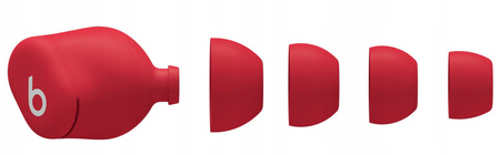 Słuchawki Beats Solo Buds przezroczysta czerwień