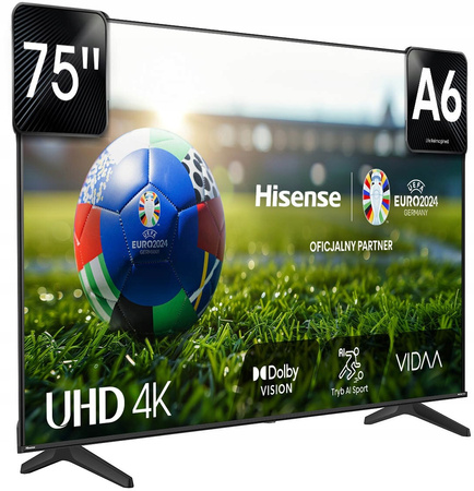 HISENSE Telewizor LED 75 cali 75A6N